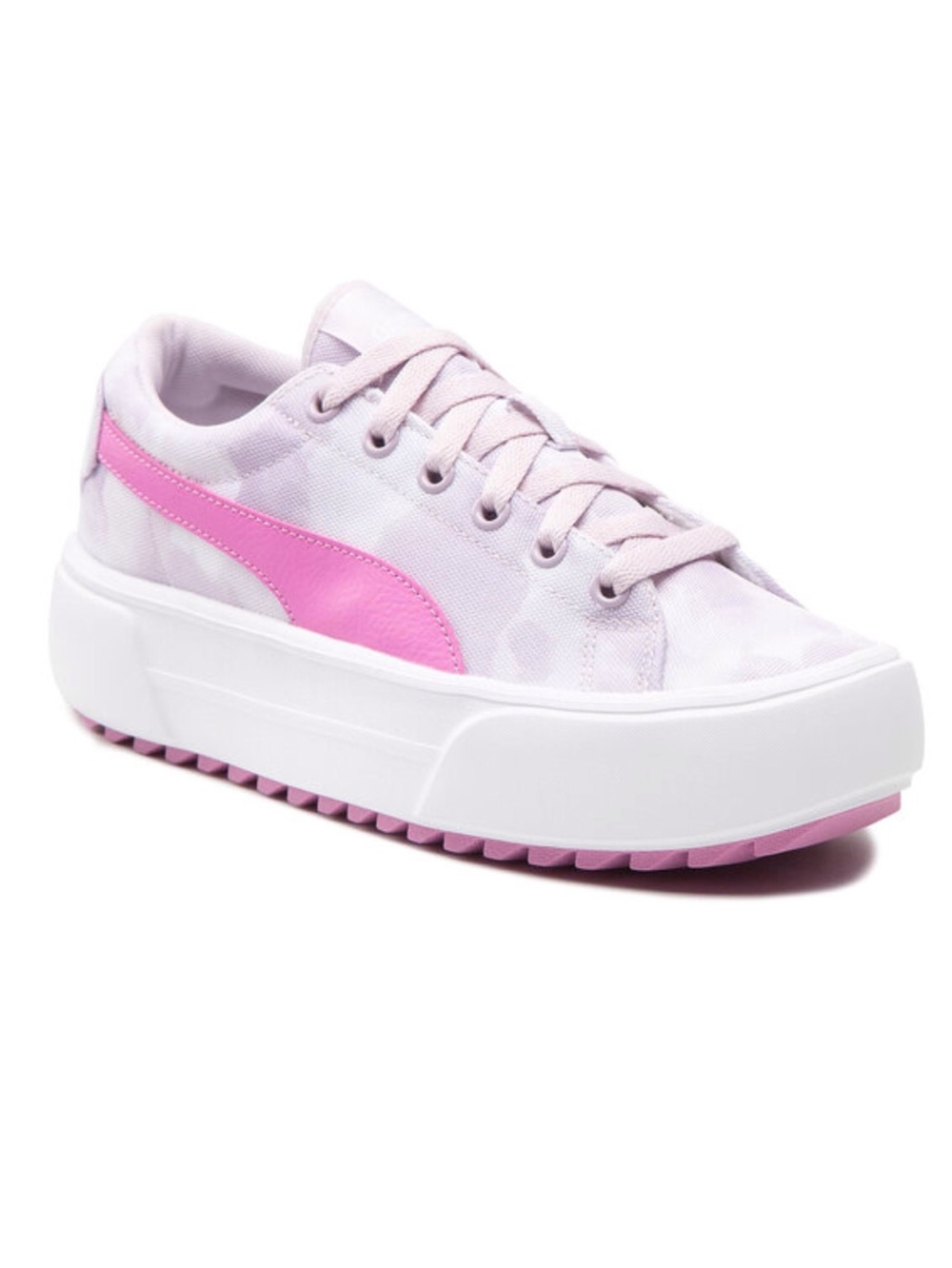 Puma Pink Camo Kaia Hazy Platform Sneakers 8.5